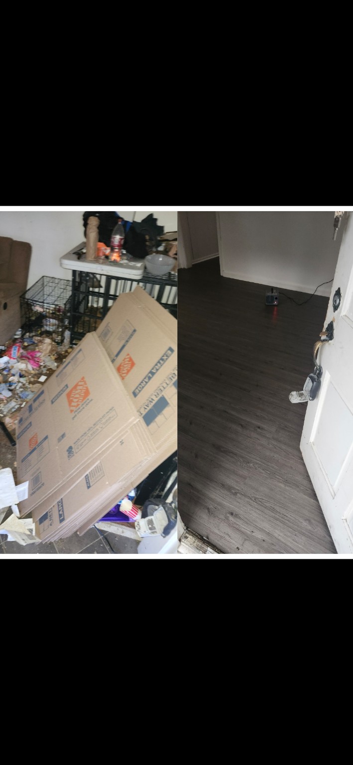 Cluttered room before junk removal in Wichita KS